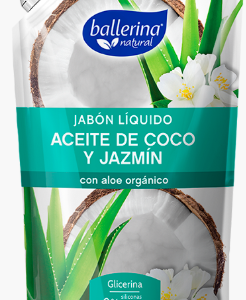 Jabón Líquido Aceite de Coco Ballerina 750 ml.