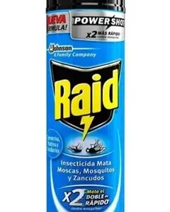 Insecticida Mata Moscas Mosquitos Raid 360 cc.