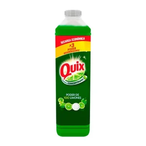Lavaloza Líquido Quix Limón Recarga 1.5 lts.