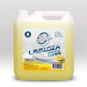 Lavaloza Premium Concentrado Limón 5 lts.