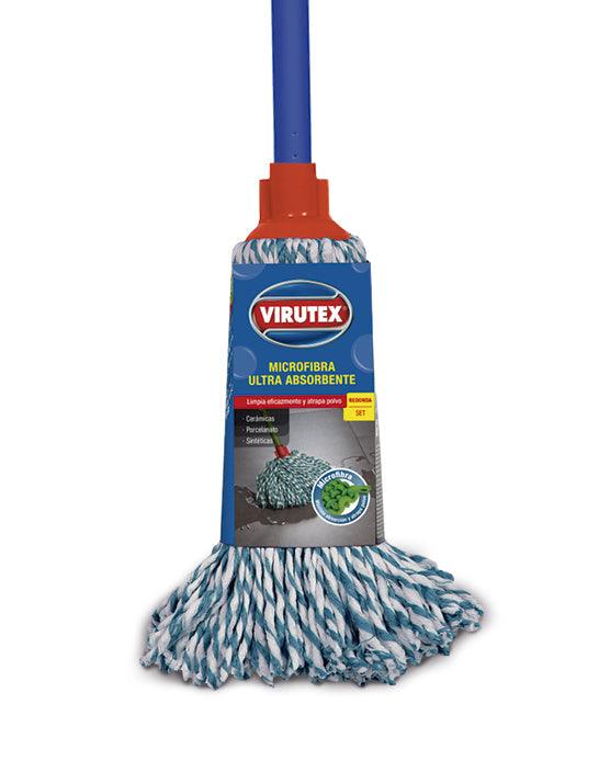 MOPA MICROFIBRA VIRUTEX REDONDA Repuesto Mopa Microfibra Redonda Virutex