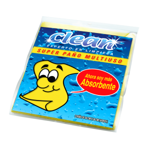 Paño Multiuso Amarillo Clean