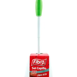 Set Cepillo Limpia WC Fibro