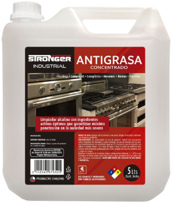 Antigrasa Stronger 5 lts. Antigrasa Stronger 5 lts.