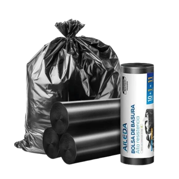BOLSA BASURA 70*90 AILEDA 10 UN. Bolsa Basura 70*90 AILEDA 10 un.