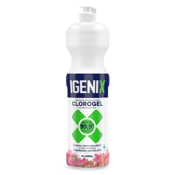CLORO GEL IGENIX 900 ML. FLORAL Cloro Gel Igenix Floral 900 ml.