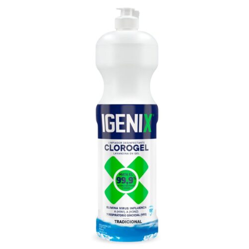 Cloro Gel Igenix Tradicional 900 ml.