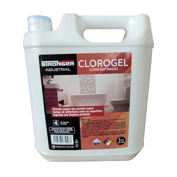Cloro Gel Stronger 5 lts.