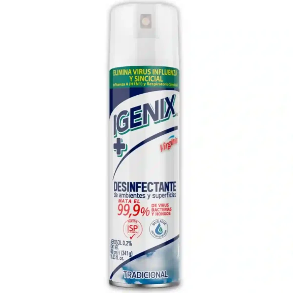 Desinfectante Aerosol Igenix Tradicional 360cc.