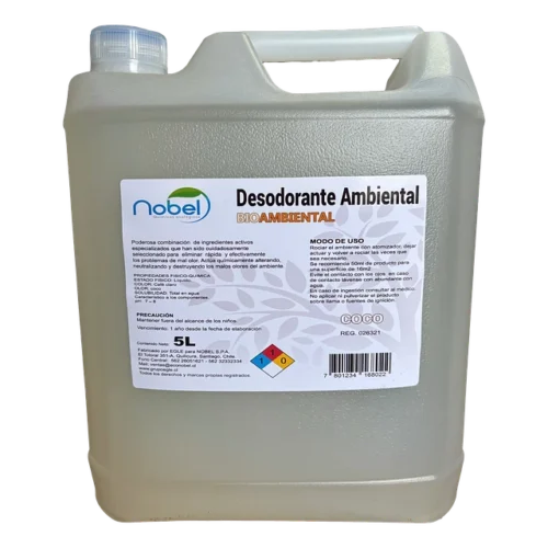 Desodorante Ambiental Coco 5 lts. Desodorante Ambiental Coco 5 lts.