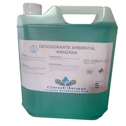 Desodorante Ambiental Manzana 5 lts. Desodorante Ambiental Manzana 5 lts.