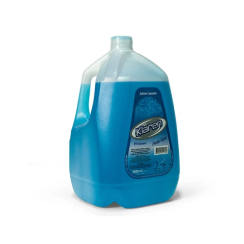 Jabón Líquido Fresh Azul Klaren 5 Lts.