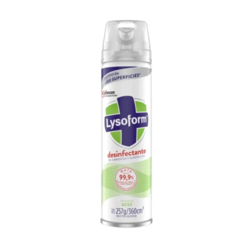 Desinfectante Aerosol Lysoform Bebe 360cc.