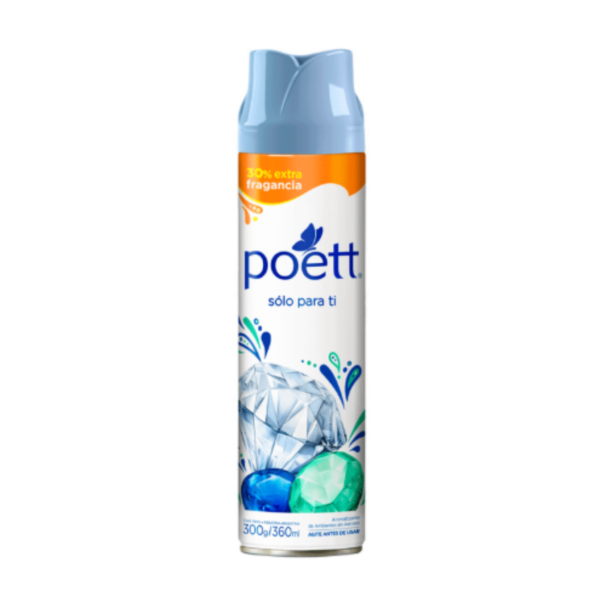 Poett Spray Ambiental Sólo para tí 360 ml. Poett Spray Ambiental Sólo para tí 360 ml.