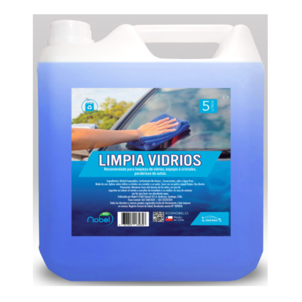 Limpia Vidrios Bioglass 5 lts. Nobel Limpia Vidrios Bioglass 5 lts. Nobel