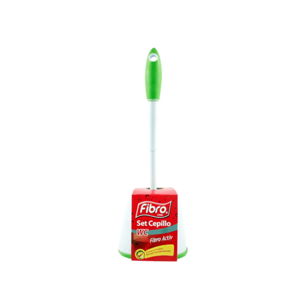 Set Cepillo Limpia WC Fibro