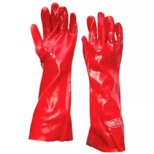 Guante PVC Rojo Eurogloves