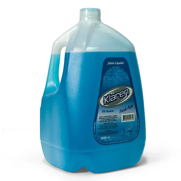 Jabón Líquido Fresh Azul Klaren 5 lts. Jabón Líquido Fresh Azul Klaren 5 lts.