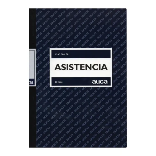 Libro de Asistencia 50 hojas Auca