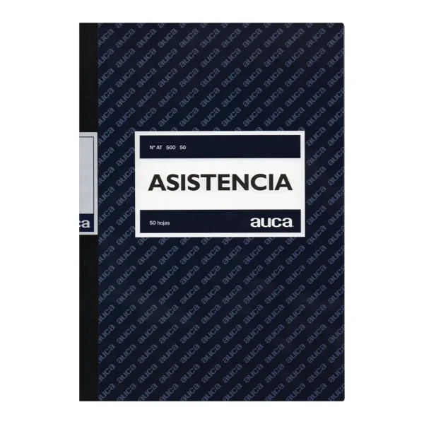 Libro de Asistencia 50 hojas Auca