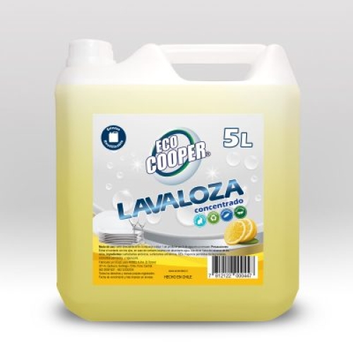 Lavaloza Premium Concentrado Limón 5 lts. Lavaloza Premium Concentrado Limón 5 lts.