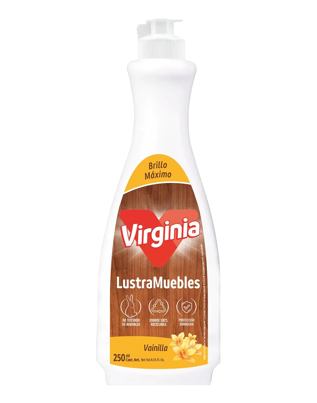 Lustramueble Crema Vainilla Virginia.