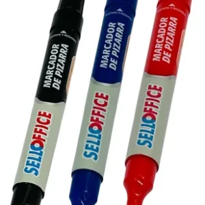 Marcador Pizarra Negro Selloffice