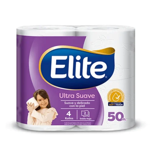 Papel Higiénico Elite D/H Ultra 4*50 mts.
