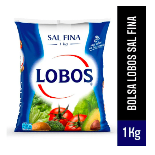 Sal de Mesa Lobos 1 Kilo