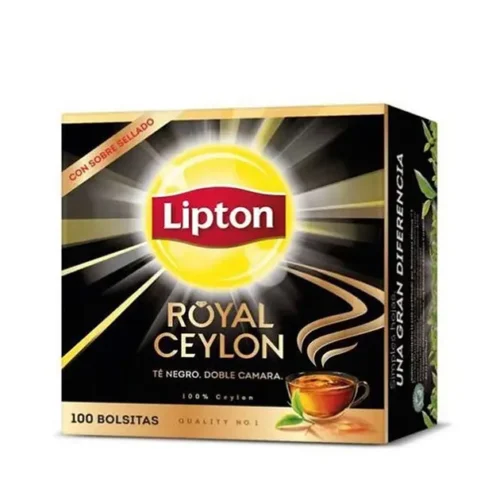 Té Liptón Royal Ceylan Caja 100 Bolsas